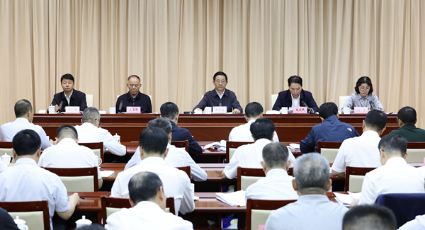 王予波在全省固体废物暨磷石膏综合治理工作推进会议上强调 系统提升固废综合治理能力水平 加快经济社会发展全面绿色转型